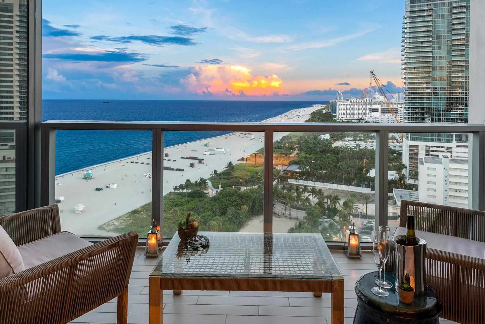 Penthouse Ocean View Residence At W South Beach - 1926 Miami Beach Exterior foto